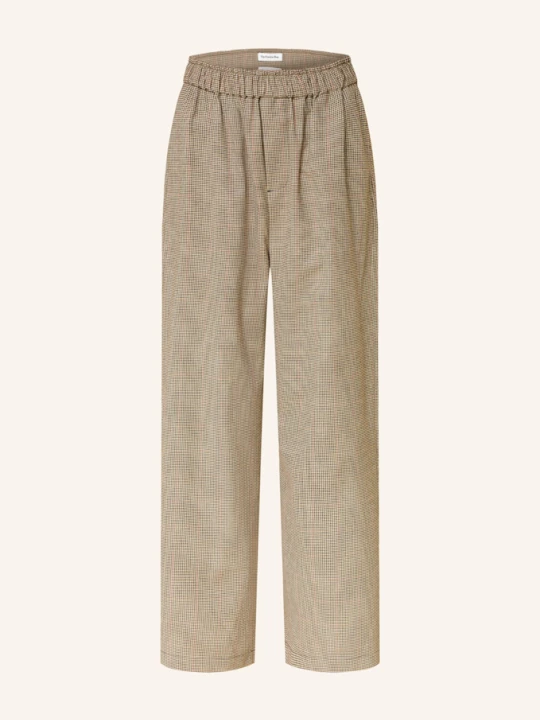 Zdjęcie produktu The Frankie Shop Spodnie Z Materiału Marlowego Baxter beige