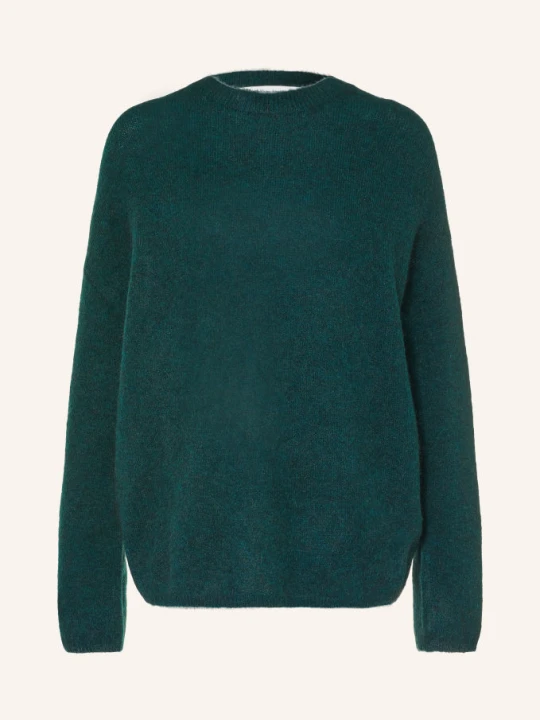 Zdjęcie produktu The Frankie Shop Sweter Timea Z Moherem gruen CIEMNOZIELONY