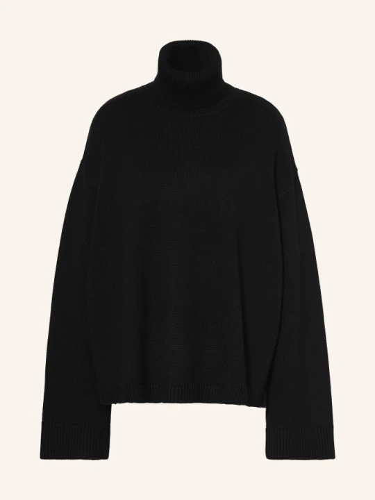 Zdjęcie produktu The Frankie Shop Sweter Z Golfem Rhea schwarz CZARNY