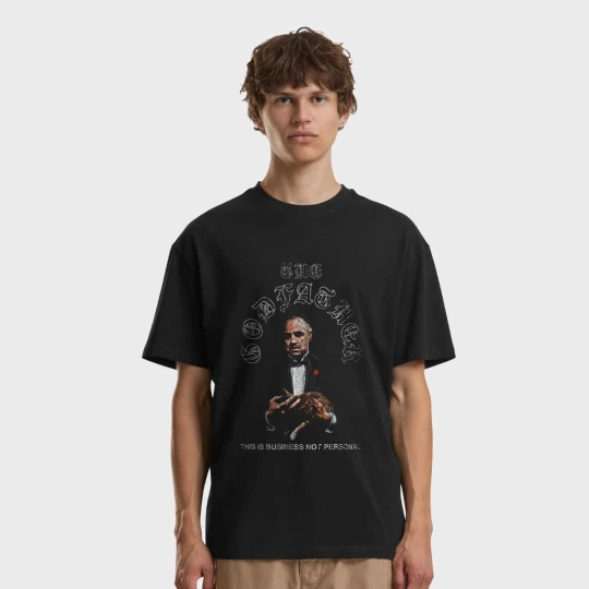 Zdjęcie produktu The Godfather not Personal Loose Tee Mister Tee czarny