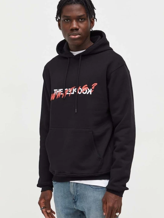 Zdjęcie produktu The Kooples bluza bawełniana czarny