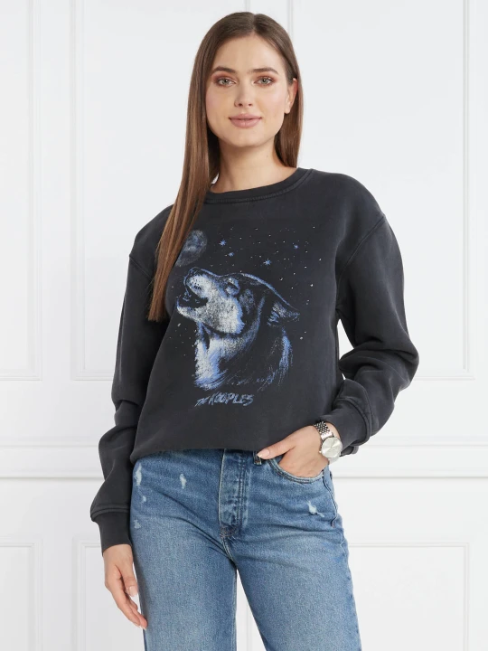 Zdjęcie produktu The Kooples Bluza | Regular Fit popielaty