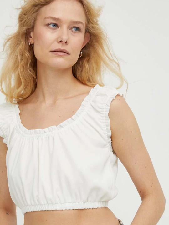 Zdjęcie produktu The Kooples bluzka beżowy
