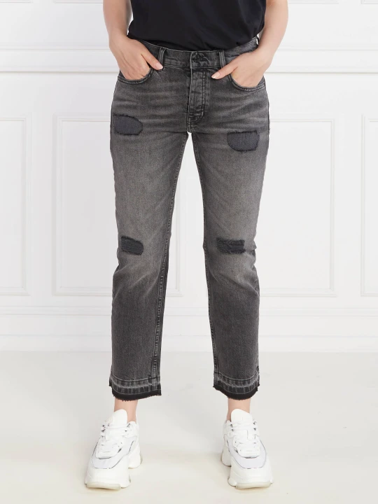 Zdjęcie produktu The Kooples Jeansy | Regular Fit popielaty