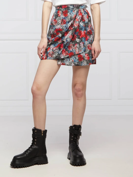 Zdjęcie produktu The Kooples Jedwabna spódnica | high waist