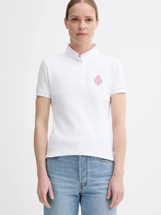 Zdjęcie produktu The Kooples polo bawełniane biały