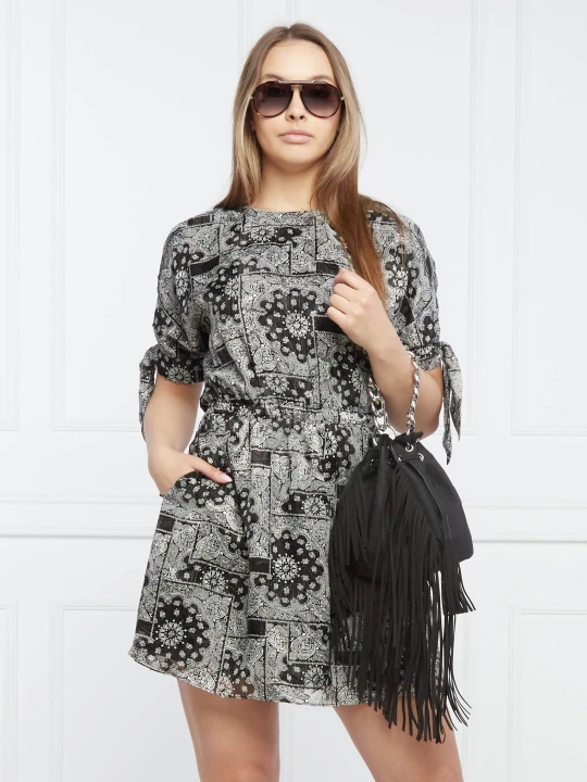 Zdjęcie produktu The Kooples Sukienka BANDANA czarny
