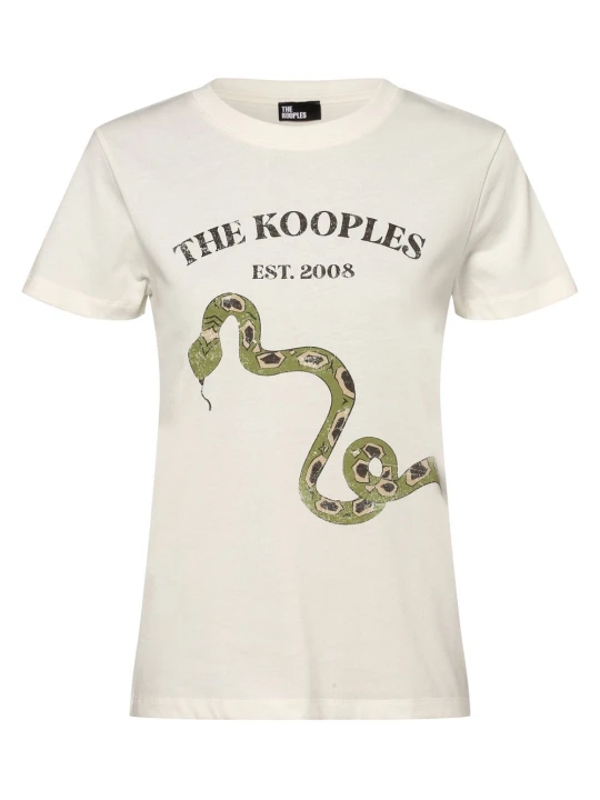 Zdjęcie produktu The Kooples T-shirt Kobiety Bawełna biały