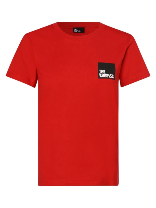 Zdjęcie produktu The Kooples T-shirt Kobiety Bawełna czerwony