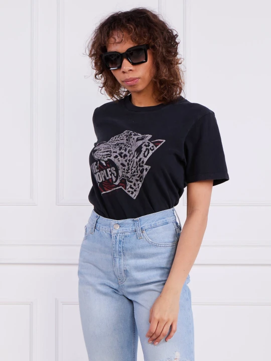 Zdjęcie produktu The Kooples T-shirt | Modern fit grafitowy
