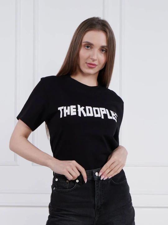 Zdjęcie produktu The Kooples T-shirt | Oversize fit czarny