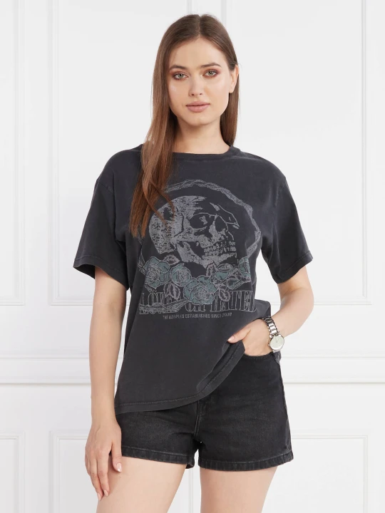 Zdjęcie produktu The Kooples T-shirt | Regular Fit grafitowy