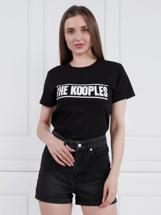 Zdjęcie produktu The Kooples T-shirt | Regular Fit czarny
