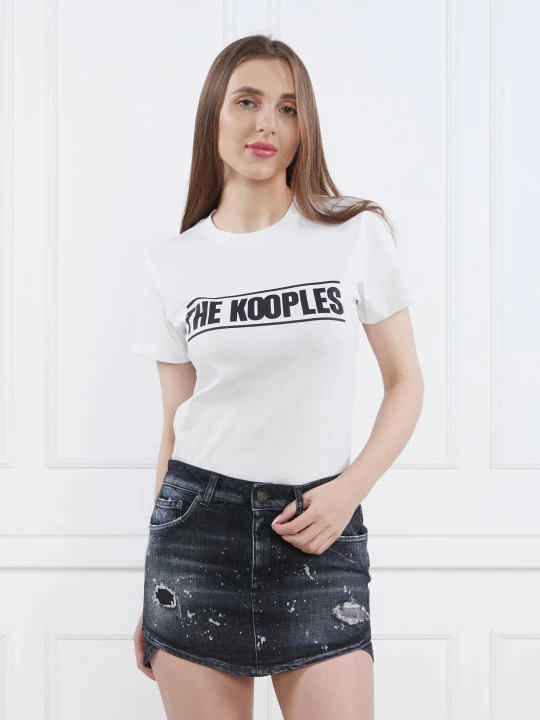 Zdjęcie produktu The Kooples T-shirt | Regular Fit biały