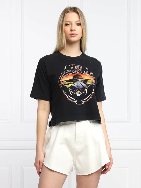 Zdjęcie produktu The Kooples T-shirt | Regular Fit czarny