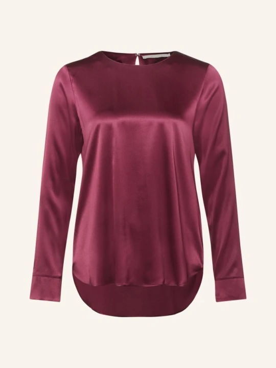 Zdjęcie produktu (The Mercer) N.Y. Bluzka Koszulowa Z Jedwabiem pink CIEMNOCZERWONY