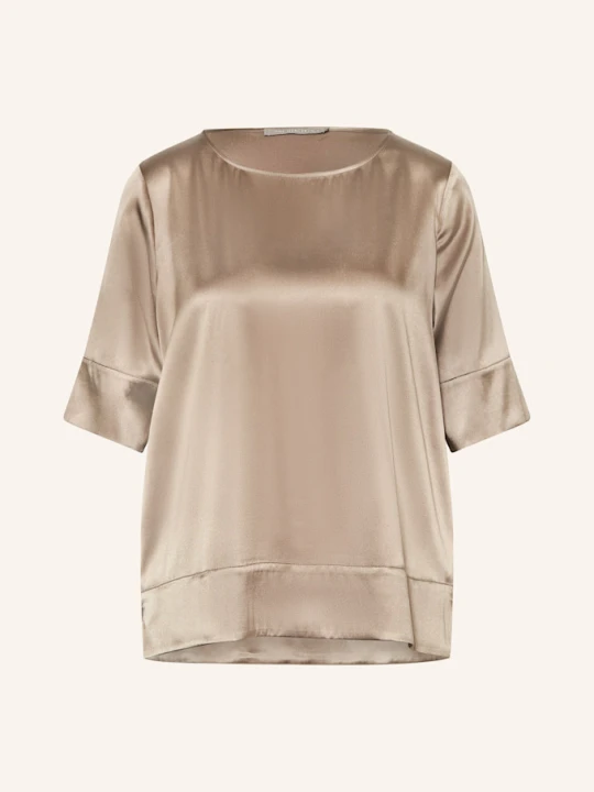 Zdjęcie produktu (The Mercer) N.Y. Bluzka Z Jedwabiu Z Rękawami 3/4 beige