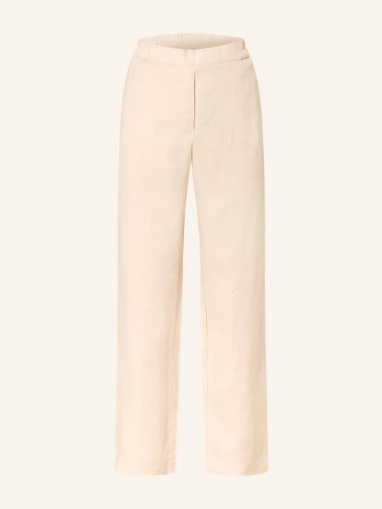 Zdjęcie produktu (The Mercer) N.Y. Spodnie Z Lnu Typu Marlene beige