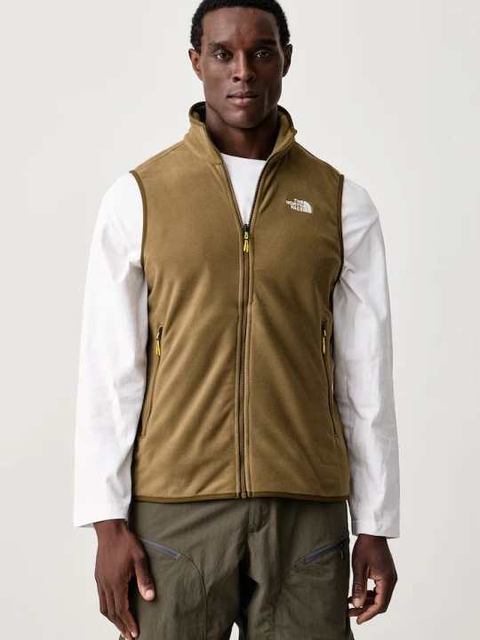 Zdjęcie produktu The North Face bezrękawnik męski polarowy GLACIER FLEECE zielony