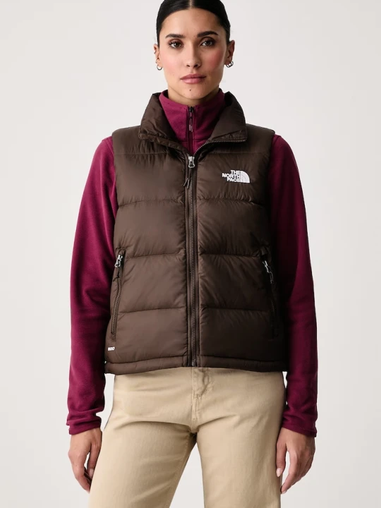 Zdjęcie produktu The North Face bezrękawnik puchowy damski Hydrenalite brązowy