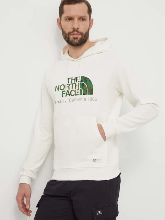 Zdjęcie produktu The North Face bluza bawełniana biały