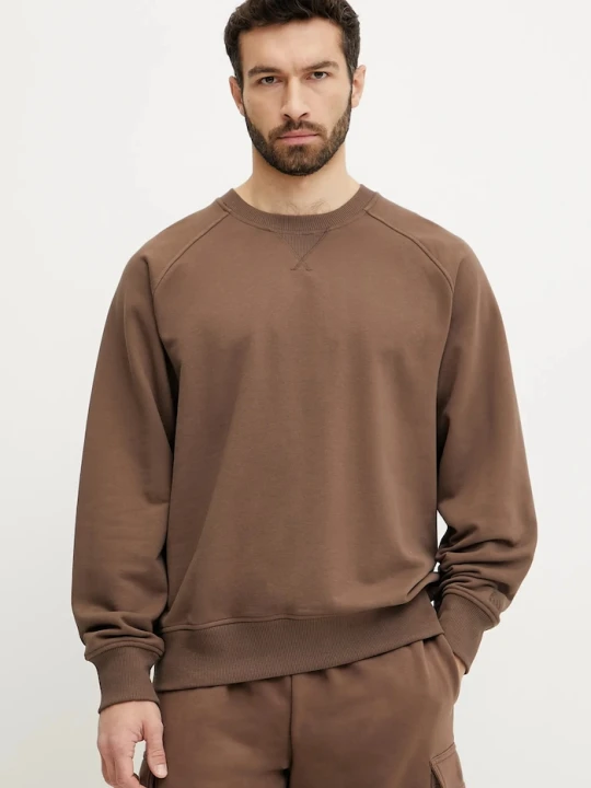 Zdjęcie produktu The North Face bluza bawełniana Relaxed brązowy