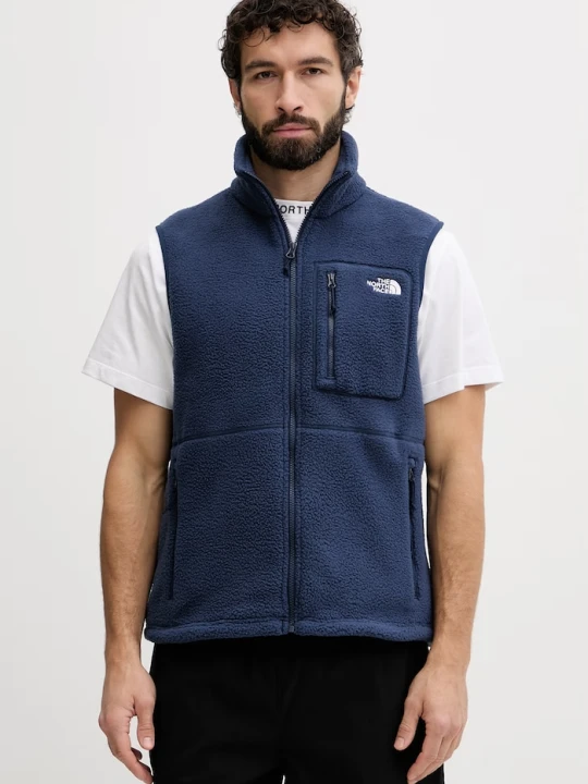Zdjęcie produktu The North Face bluza bez rękawów męska polarowa YUMIORI granatowy