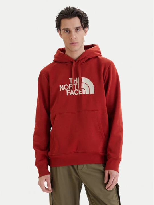 Zdjęcie produktu The North Face Bluza Drew Peak NF0A89EM Czerwony ciemny Regular Fit