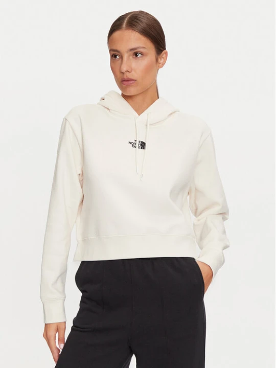 Zdjęcie produktu The North Face Bluza Essential NF0A89EX Écru Regular Fit Kremowy