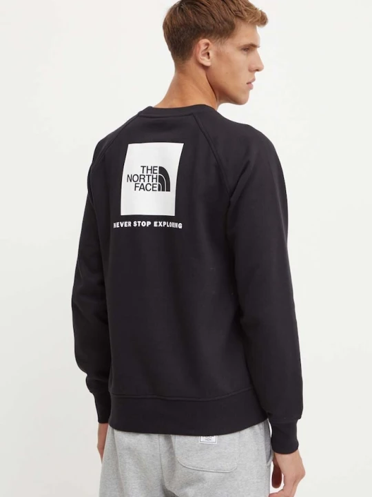 Zdjęcie produktu The North Face bluza Raglan Redbox Crew czarny