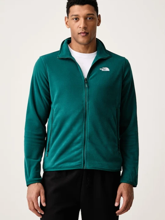 Zdjęcie produktu The North Face bluza rozpinana męska polarowa GLACIER FLEECE turkusowy