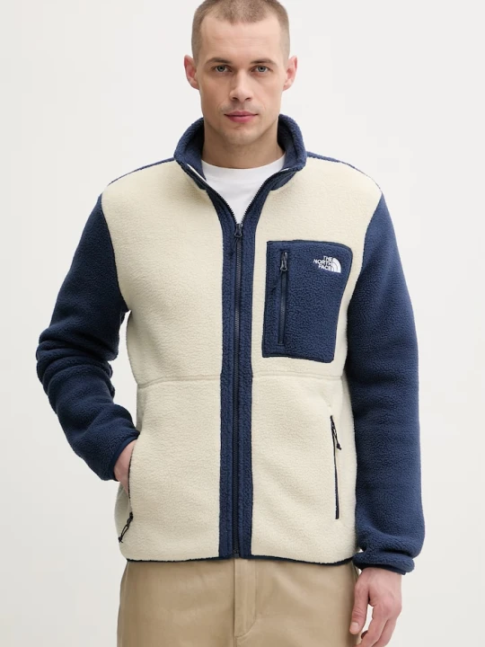 Zdjęcie produktu The North Face bluza rozpinana męska polarowa Yumiori beżowy
