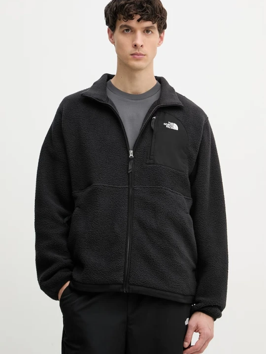 Zdjęcie produktu The North Face bluza rozpinana męska polarowa Yumiori Off Peak czarny