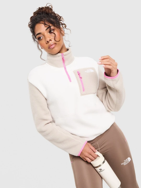 Zdjęcie produktu The North Face Polar W Yumiori ¼ Zip beżowy
