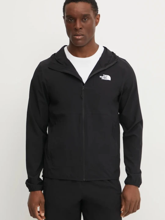 Zdjęcie produktu The North Face bluza rozpinana z kapturem męska Woven czarny