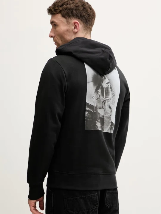 Zdjęcie produktu The North Face bluza z kapturem męska bawełniana EXPEDITION PHOTO RELAXED czarny