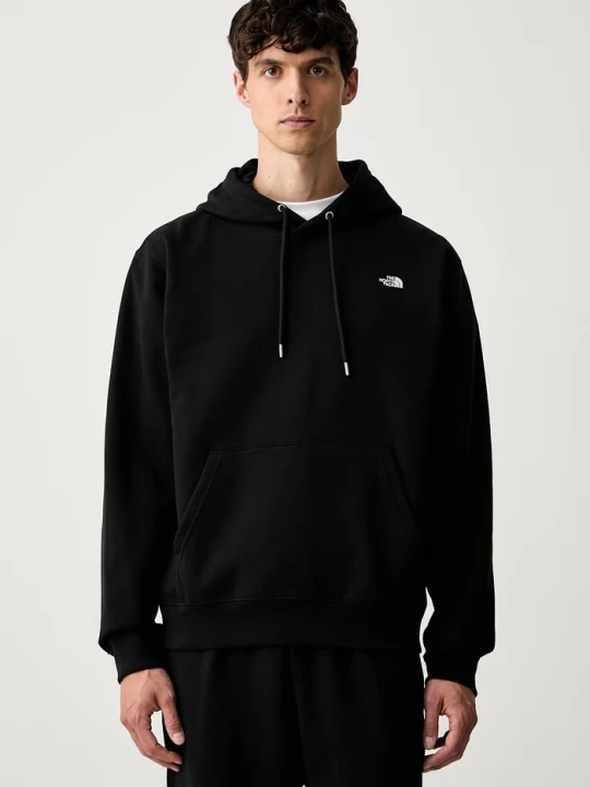 Zdjęcie produktu The North Face bluza z kapturem męska z bawełną Essential czarny