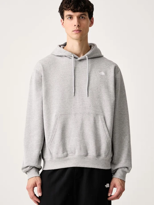 Zdjęcie produktu The North Face bluza z kapturem męska z bawełną Essential szary