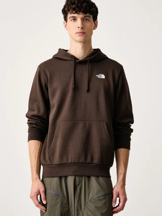 Zdjęcie produktu The North Face bluza z kapturem męska z bawełną Evolution brązowy