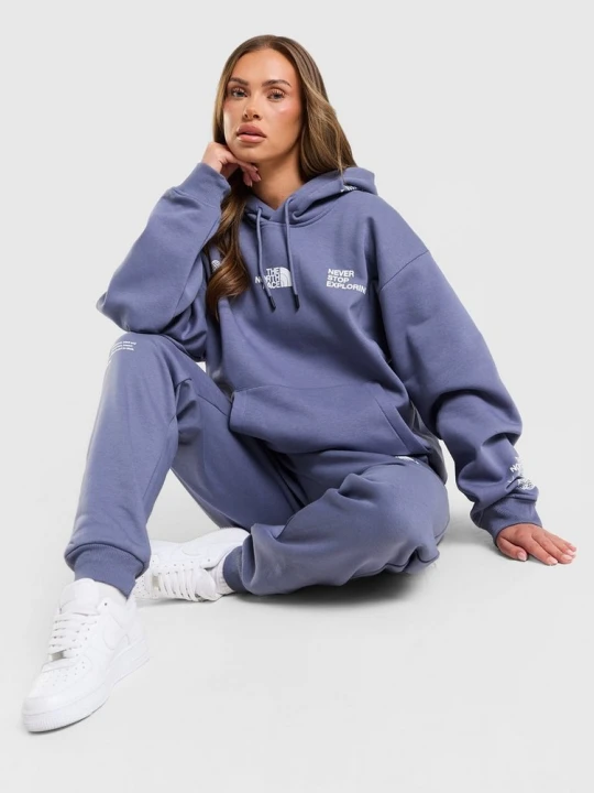 Zdjęcie produktu The North Face Bluza Z Kapturem Oversize Location granatowy