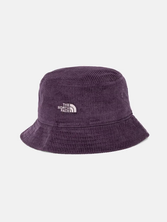 Zdjęcie produktu The North Face bucket hat sztruksowy Bucket fioletowy