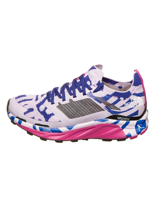 Zdjęcie produktu The North Face Buty "Flight Vectiv X Elvira" w kolorze niebiesko-różowym do biegania rozmiar: 39, 5