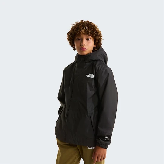 Zdjęcie produktu The North Face Chłopięca Kurtka Przeciwdeszczowa Antora Tnf Black-tnf Black Rozmiar XL male
