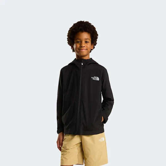 Zdjęcie produktu The North Face Chłopięca Kurtka Z Kapturem I Zamkiem Na Całej Długości On The Trail Tnf Black Rozmiar M male
