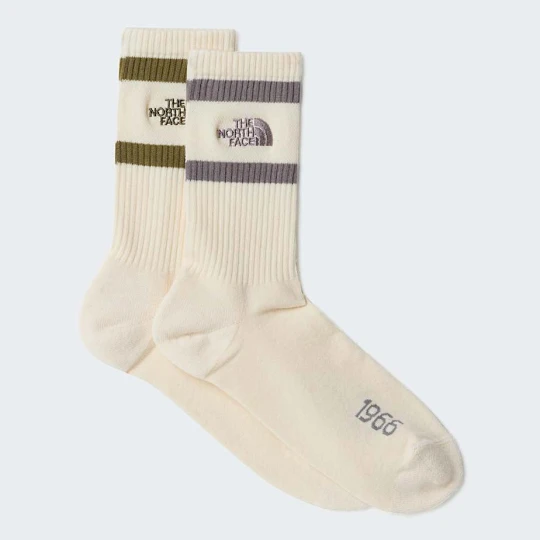 Zdjęcie produktu The North Face Codzienne Skarpety W Paski Do Połowy Łydki Heritage Raw Undyed Rozmiar XS male