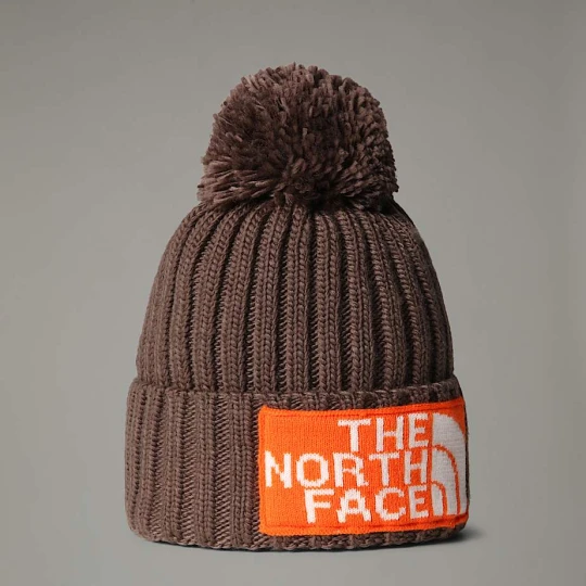 Zdjęcie produktu The North Face Czapka Beanie Heritage Ski Tuke Smokey Brown-tnf Orange-white Dune Rozmiar Rozmiar uniwersalny male