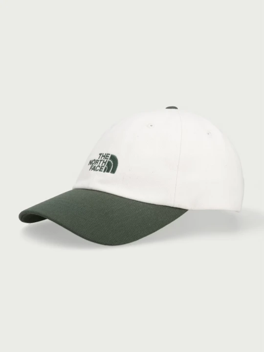 Zdjęcie produktu The North Face czapka bejsbolówka z bawełną Norm beżowy