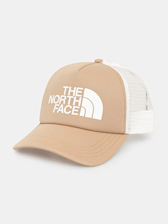 Zdjęcie produktu The North Face czapka truckerka TNF Logo Trucker beżowy