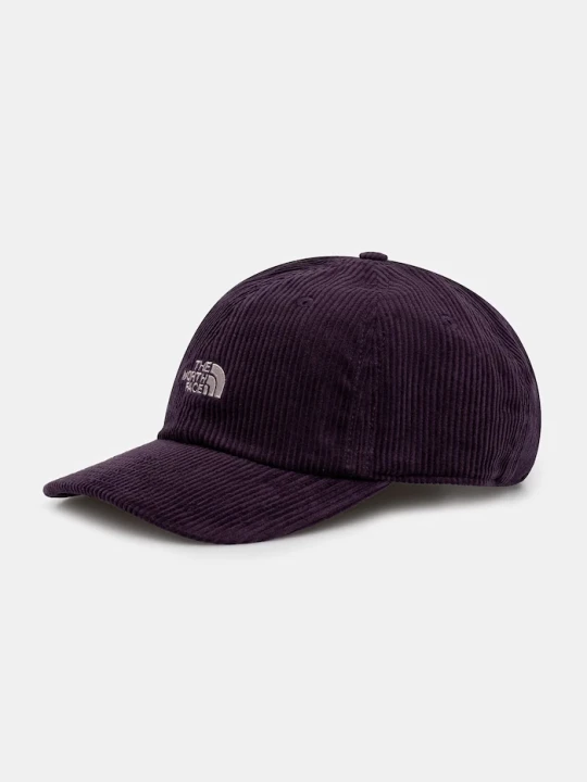 Zdjęcie produktu The North Face czapka bejsbolówka bawełniana Norm fioletowy