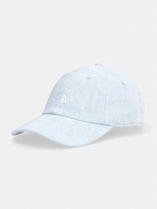 Zdjęcie produktu The North Face czapka z daszkiem jeansowa Norm niebieski